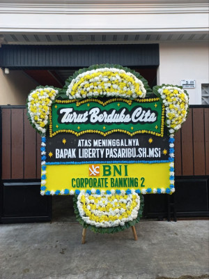Papan Bunga Duka di Nalca