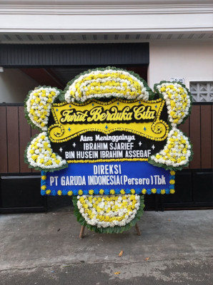 Papan Bunga Duka di Nalca