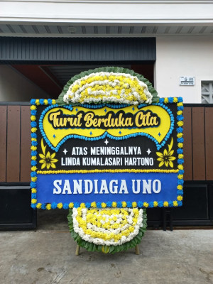 Papan Bunga Duka di Nalca