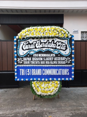 Papan Bunga Duka di Nalca